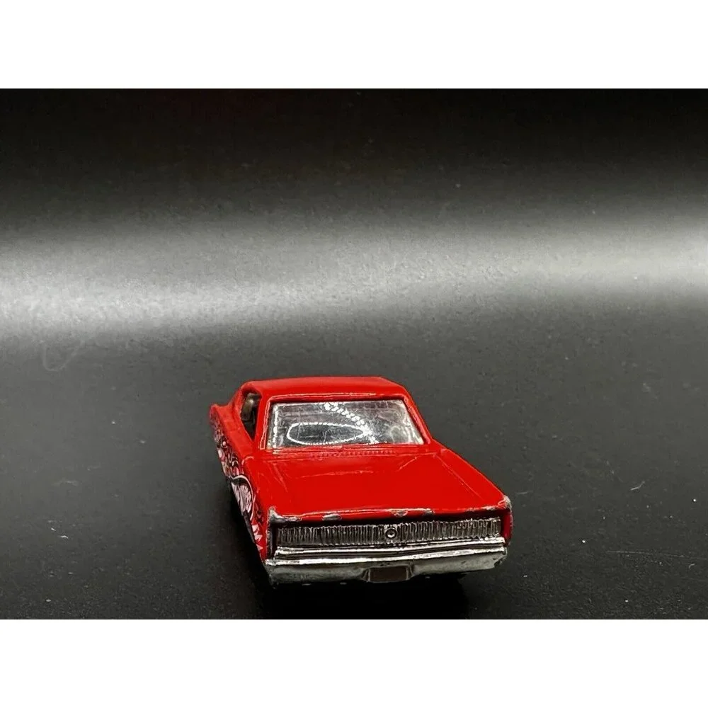 Hot Wheels 2004 '67 Dodge Charger ‎ Smashville Series Red Loose Graffiti Vintage